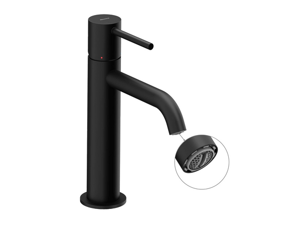 ES 012.20BLM Umyvadlová bat. 190 mm, bez výp., black matt