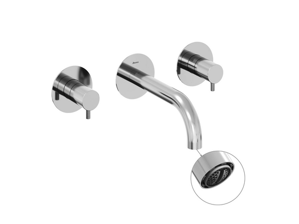 ES 019.00CR.O1 Umyvadlová podomítková bat. s tělesem, chrom