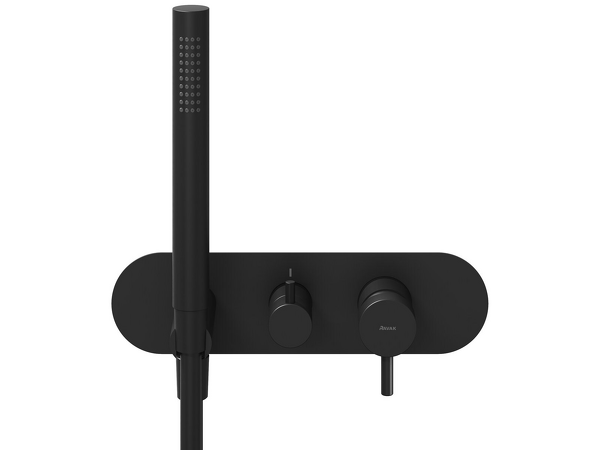 ES 065.20BLM.O2.RB07D.+S Pod. 2-c. bez t., set., black matt