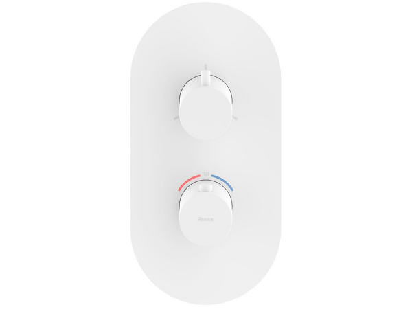 ES 067.10WV.O3.RB07C Termo. pod. 3-cest. bez těl., white v.