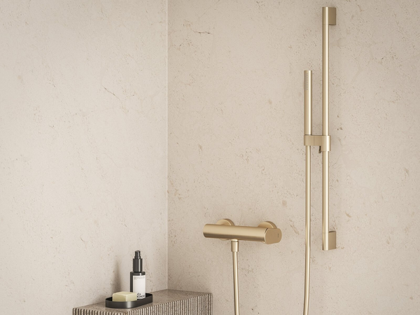 EL 032.60RGB Sprchová nástěnná bat. bez setu, rose gold br.