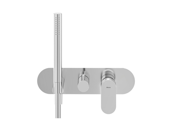 EL 065.00CR.O2.RB07D.+S Pod. 2-c. bez těl., se set., chrom