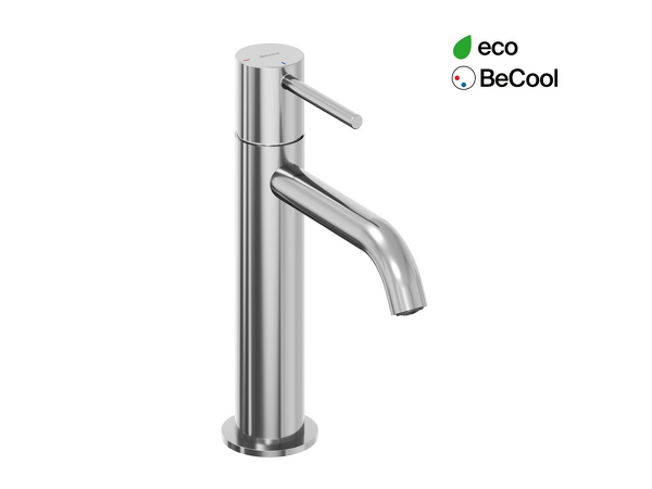 ES 012.01CR Umyv. bat. BeCool 190 mm, bez výp., chrom