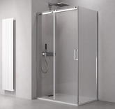 THRON LINE SQUARE obdélníkový sprchový kout 1000x700mm, hranaté pojezdy náhledová fotka produktu