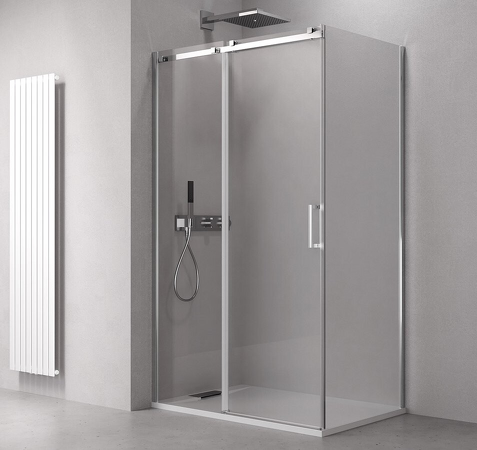 THRON LINE SQUARE obdélníkový sprchový kout 1500x700mm, hranaté pojezdy