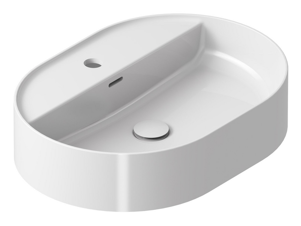 Umyvadlo Ceramic 550 O Slim Shelf keramické bílé