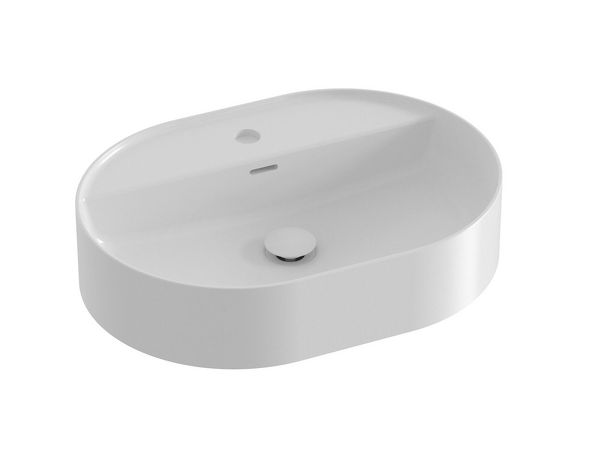 Umyvadlo Ceramic 550 O Slim Shelf keramické bílé