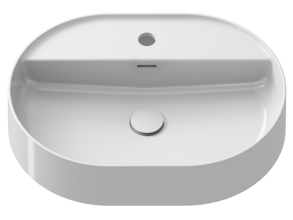 Umyvadlo Ceramic 550 O Slim Shelf keramické bílé