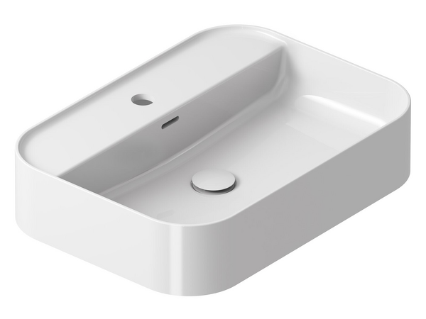 Umyvadlo Ceramic 550 R Slim Shelf keramické bílé