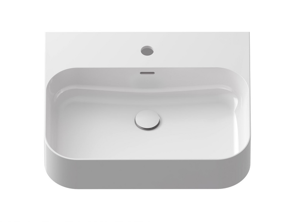 Umyvadlo Ceramic 550 R Slim Wall keramické bílé
