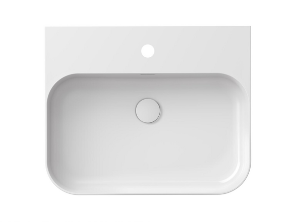 Umyvadlo Ceramic 550 R Slim Wall keramické bílé