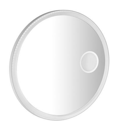 FLOAT kulaté LED podsvícené zrcadlo ø 80cm, kosm.zrcátko, senzor, 3500-6500°K, bílá