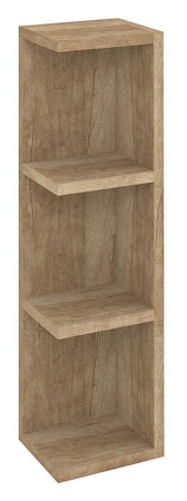 RIWA otevřená police 20x70x15 cm, levá/pravá, dub alabama