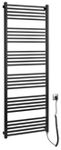 METRO-E elektrické otopné těleso rovné 600x1620 mm, 800 W, černá mat náhledová fotka produktu