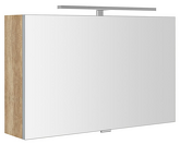 CLOE galerka s LED osvětlením 80x50x18cm, dub alabama náhledová fotka produktu