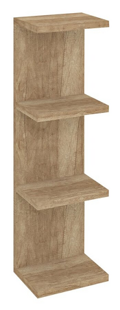 RIWA otevřená police 20x70x15cm, dub alabama