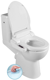 HANDICAP WC kombi s elektronickým bidetem BLOOMING EKO PLUS náhledová fotka produktu