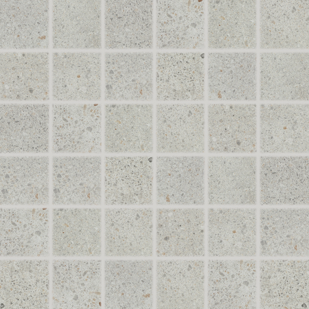 Piazzetta, DDM06788, mozaika, 5 x 5 cm, světle šedá