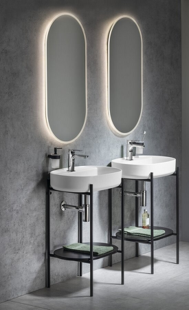 Koupelnový set PUNO 60, černá mat