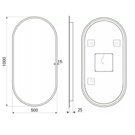 Koupelnový set PUNO 60, černá mat
