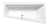 ANDRA R asymetrická vana 180x90x45cm, bílá mat náhledová fotka produktu