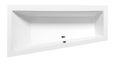 ANDRA L asymetrická vana 180x90x45cm, bílá mat náhledová fotka produktu