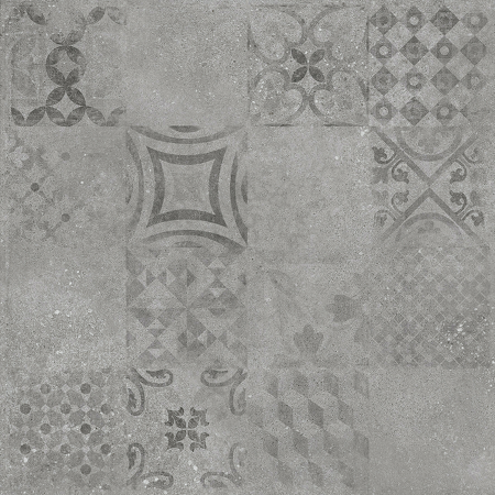 Betonico, DAK63796, dlaždice slinutá, 60 x 60 cm, šedá