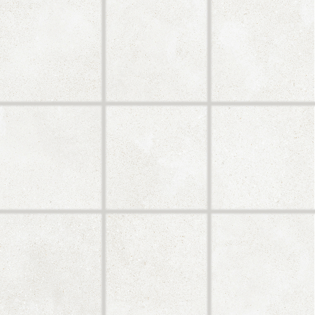 Betonico, DAK12790, dlaždice slinutá, 10 x 10 cm, bílošedá