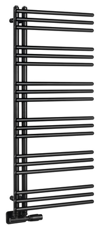 POSEIDON otopné těleso 450x1140mm, černá mat