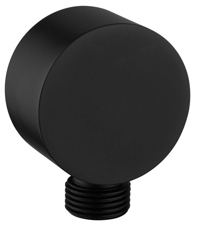 Vývod sprchy, průměr 50mm, černá mat