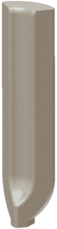 Taurus Color, TSIRH025, sokl s požlábkem-vnitřní roh, 2,3 x 8 cm, hnědošedá