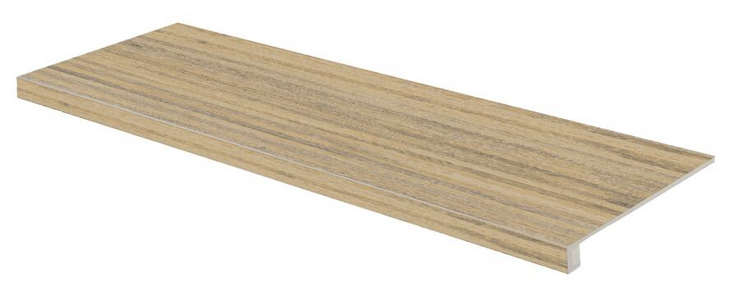 Plywood, DCFVF842, schodová tvarovka, 30x120 cm, béžová