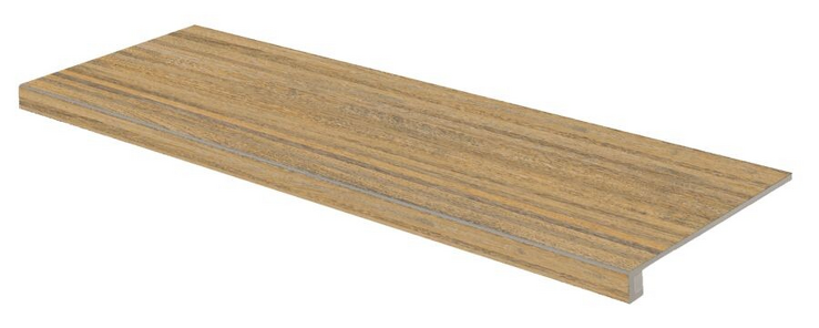 Plywood, DCFVF843, schodová tvarovka, 30x120 cm, hnědá