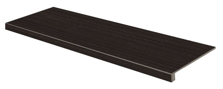 Plywood, DCFVF844, schodová tvarovka, 30x120 cm, tmavě hnědá