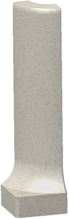 Taurus Granit, TSERH062, sokl s požlábkem-vnější roh, 2,3 x 8 cm, béžová