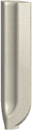 Taurus Granit, TSIRH062, sokl s požlábkem-vnitřní roh, 2,3 x 8 cm, béžová
