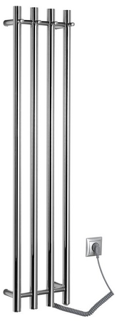 PAPINADO elektrický sušák ručníků 263x1200mm, 85W, chrom