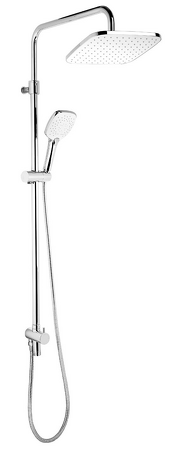 Sprchová souprava k baterii s horním vývodem, chrom