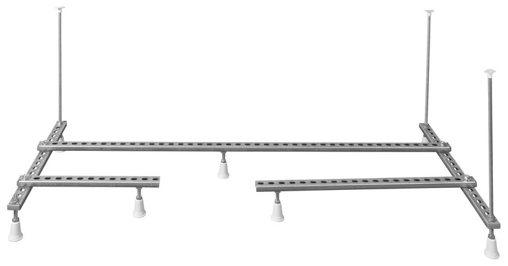 Nosná konstrukce pro asymetrickou vanu 165x80cm (ASTRA L/R)