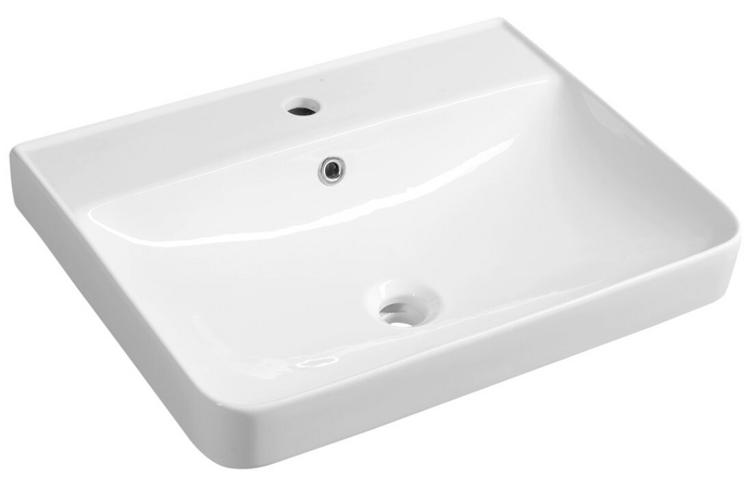 ZEN keramické umyvadlo nábytkové 60x45cm, bílá