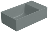 KUBE X keramické umyvadlo 40x23cm, bez otvoru, agave mat náhledová fotka produktu