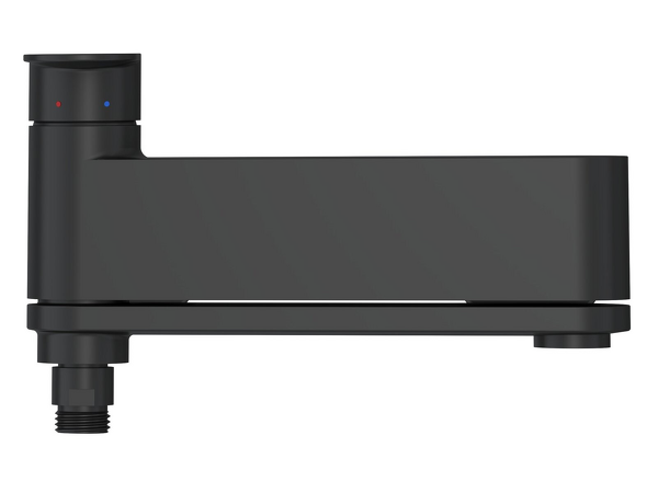 CR II 022.20BL Vanová nástěnná baterie, bez setu, černá