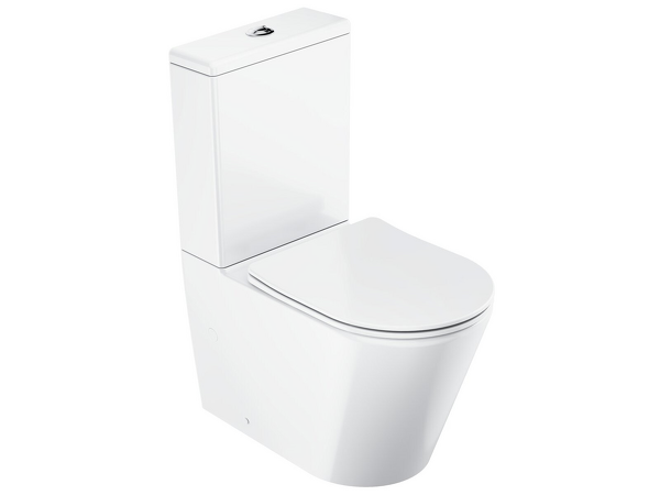 Ravak, WC kombi Elegant RimOff set white