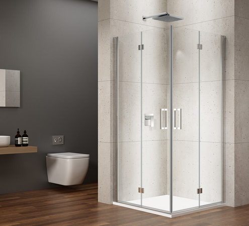 LORO čtvercový sprchový kout 700x700 mm, rohový vstup
