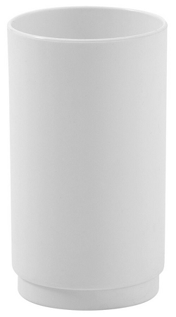 SHARON sklenka na postavení, bílá