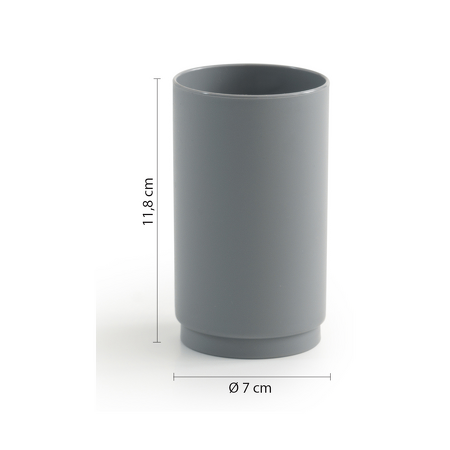 SHARON sklenka na postavení, šedá