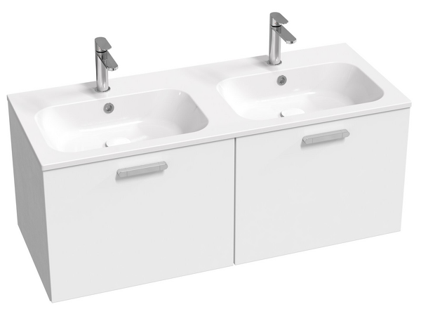 Dvojumyvadlo Chrome Slim 1200 s otvory