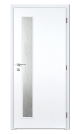 Doornite, dveře EXPRES, BASIC, Voština,VERTIKA, bílý lak, zámek dozický , levé, 70/197cm