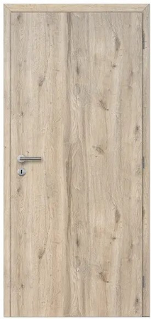 Doornite, dveře EXPRES, FOLIE, Voština,PLNÉ, dub hudson, zámek dozický, levé, 90/197cm