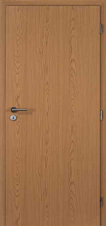 Doornite, dveře EXPRES, FOLIE, Voština,PLNÉ, dub, zámek dozický, pravé, 90/197cm